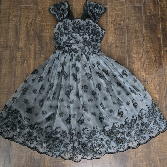 🎃20%OFF🎃 Organza Cocktail Dress - Picture 4 of 9